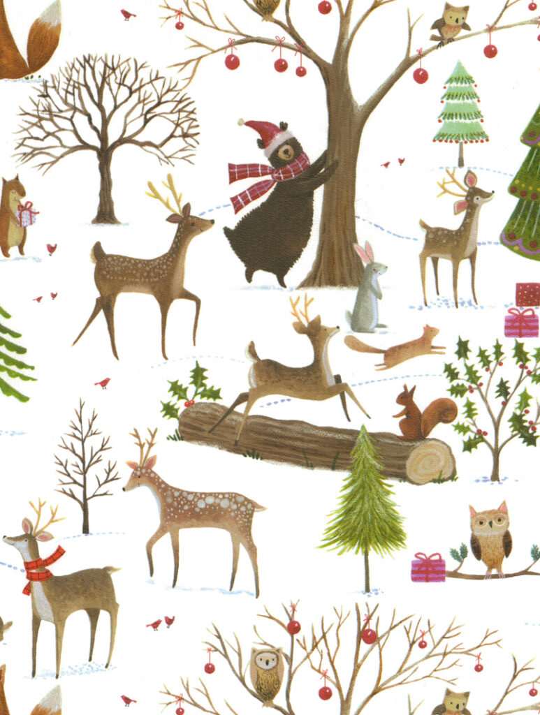 Christmas Woods | Mr. GiftWrap | Bulk Wrapping Paper