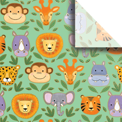 Jillson Roberts Bulk Tissue Paper - Jungle Animals Bulk Tissue Paper