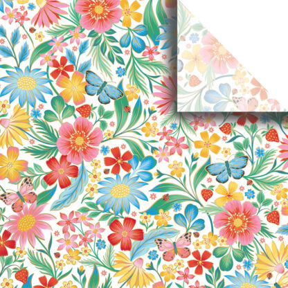 Jillson Roberts Bulk Tissue Paper - Happy Wildflowers